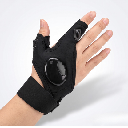 Guantes con luz led